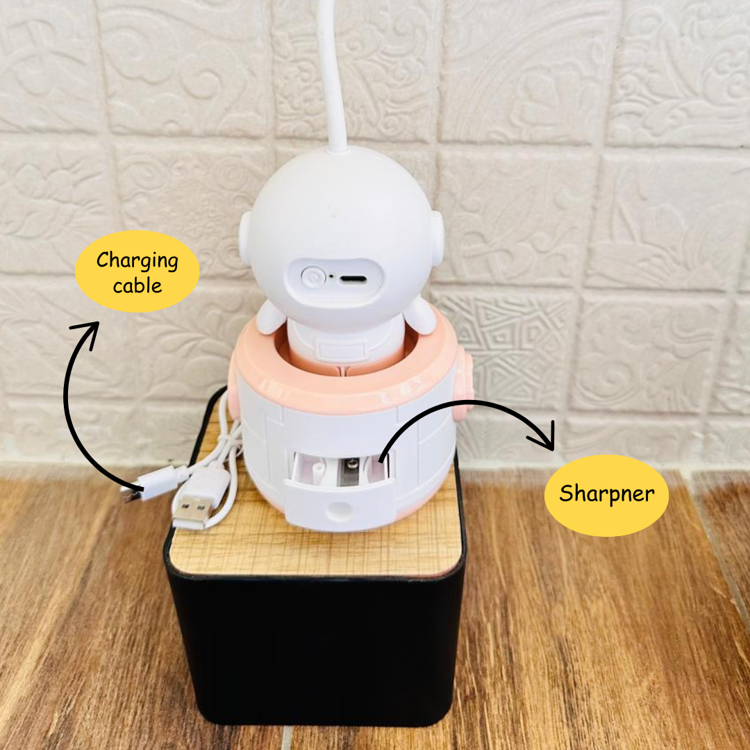 Astronaut shape LED Rechargeable Desk Lamp