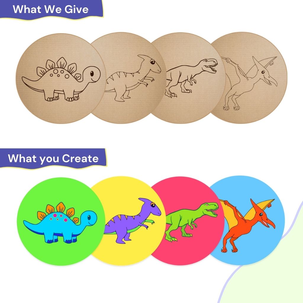 dinosaur painting kit