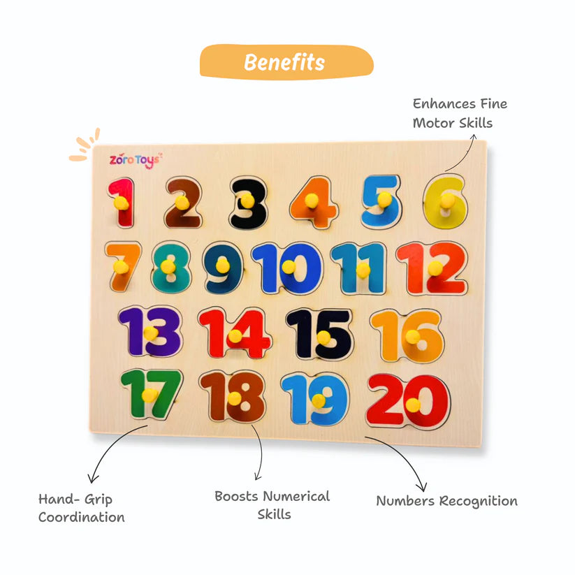 Capital, Small & Numbers Puzzle Combo