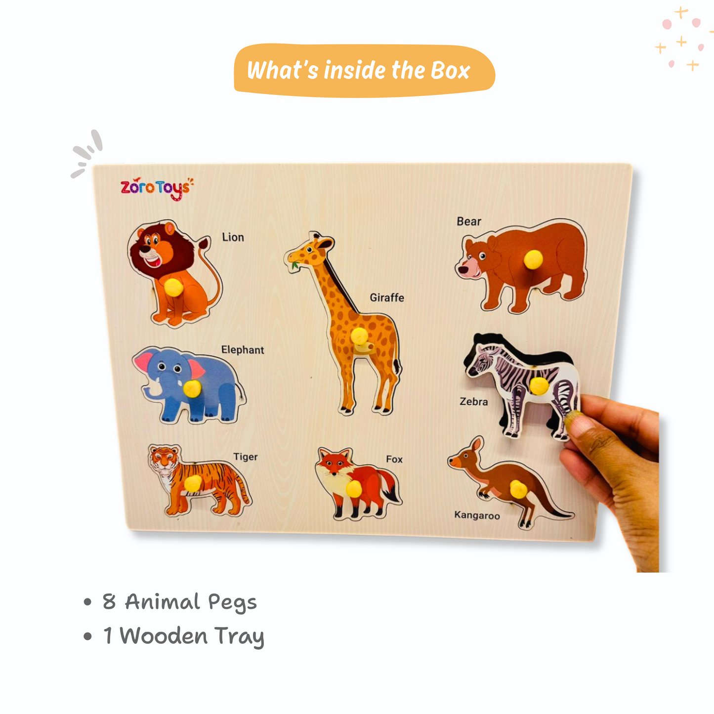 wooden animals puzzle